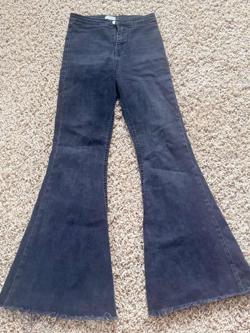 Forever 21 Dark Navy Flare Jeans
